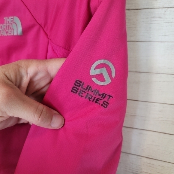 THE NORTH FACE SUMMIT SERIES WINDSTOPPER HOT PINK FULL ZIP HOODED JACKET… - Picture 5 of 16